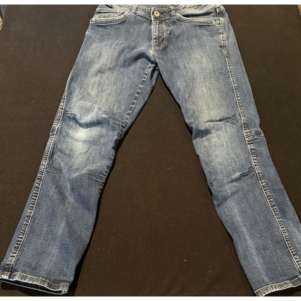 Kuhl Rydr Durable Heavyweight Pants Indigo Blue Dye Men's 34x32